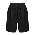 thumbnail image 1 of Xnihocha Kids Boys Basketball Football Athletic Shorts Workout Running Booty Bottoms Summer Beach Black 20, 1 of 5