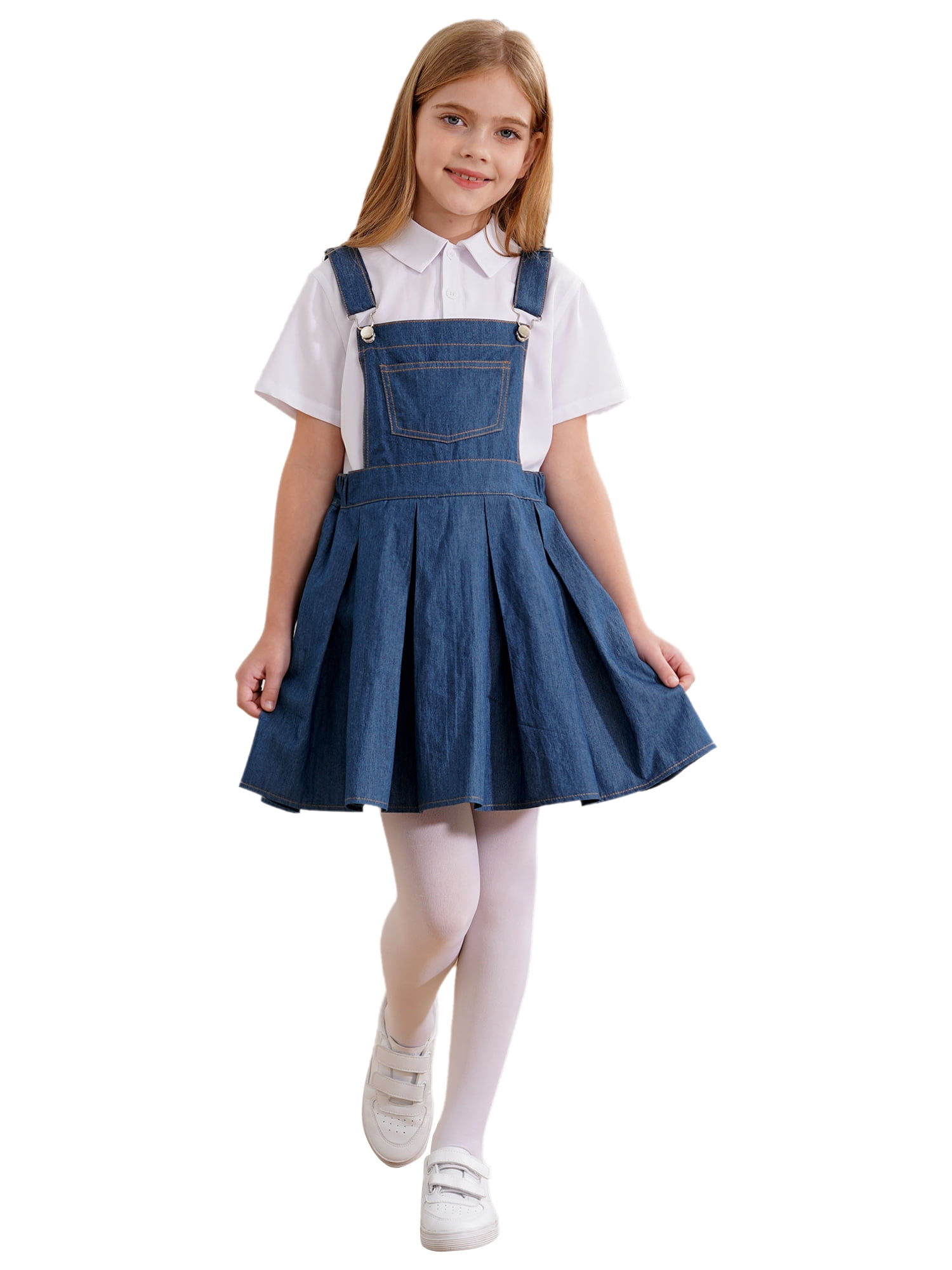 Xnihocha Kids Girls Denim Overall Dress Bib Adjustable Strap Suspender Jeans Tutu Skirt Summer Romper Blue 14 - Walmart Business Supplies Xnihocha Kids Girls Denim Overall Dress Bib Adjustable Strap Suspender Jeans Tutu Skirt Summer Romper Blue 14 - Walmart Business Supplies