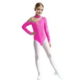 thumbnail image 1 of Xnihocha Kids Girls Shiny Rhinestone Dance Bodysuit Gymnastic Leotard Tank Ballet Unitard Activewear Hot Pink 14, 1 of 7