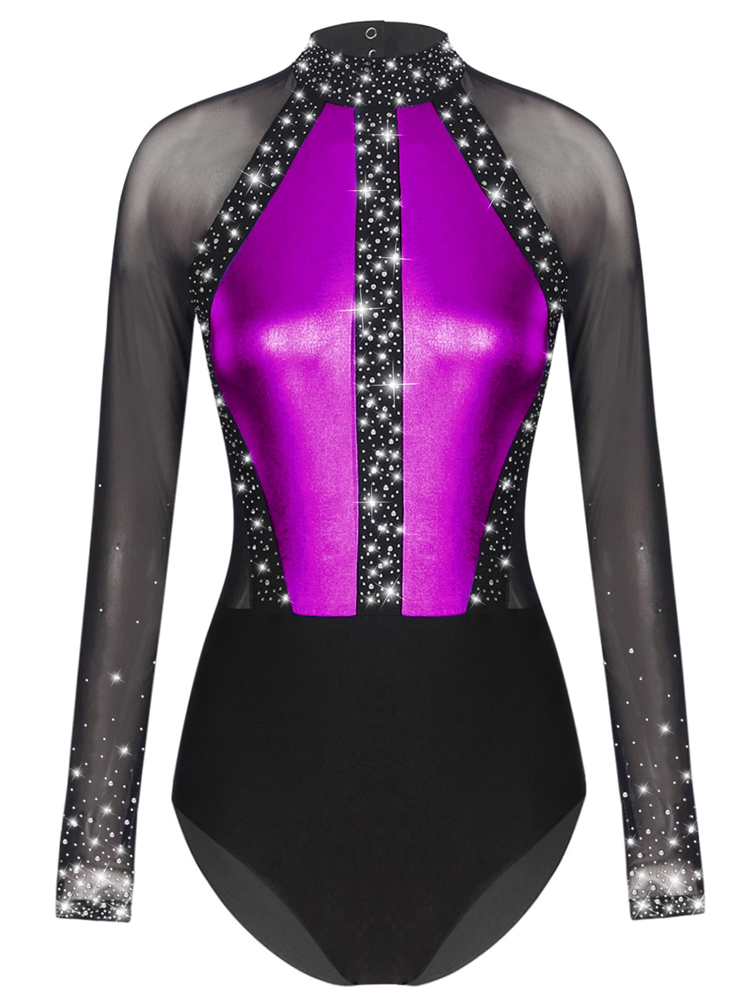 Prism Wing Gymnastics leotard with Rhinestones main image 1