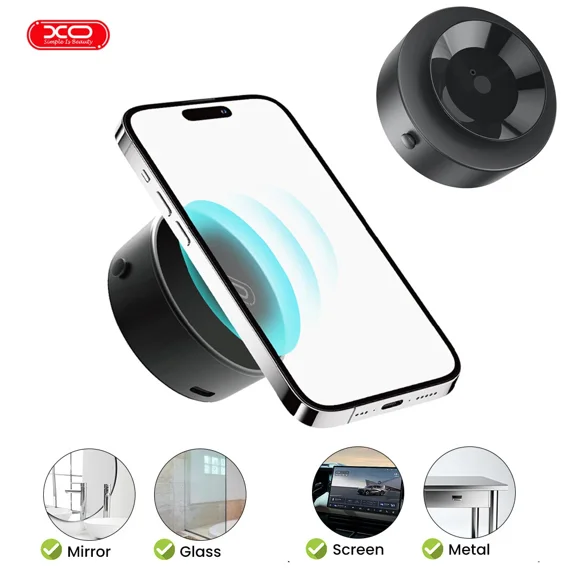 Xo Electric Vacuum Strong Magnetic Car Phone Mount Holder For All Smooth Surface
