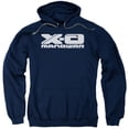thumbnail image 1 of Xo Manowar Logo Adult Pullover Hoodie Sweatshirt Navy, 1 of 2