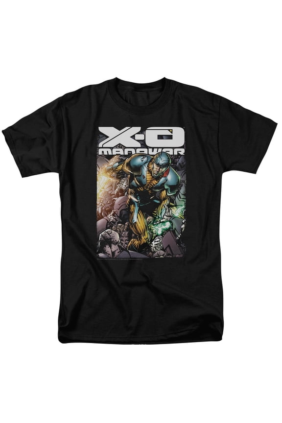 Xo Manowar Men's Pit T-shirt Black