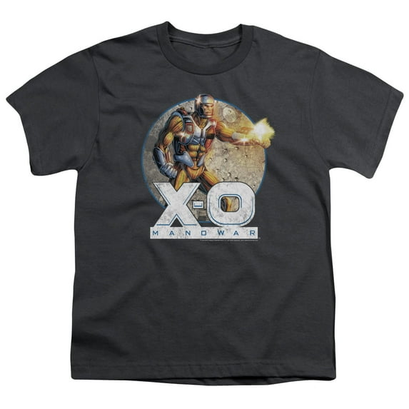 Xo Manowar - Vintage Manowar - Youth Short Sleeve Shirt - Small