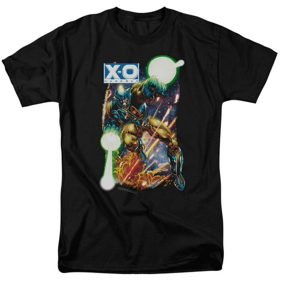 Xo Manowar Vintage Xo S/S Adult 18/1 T-Shirt Black