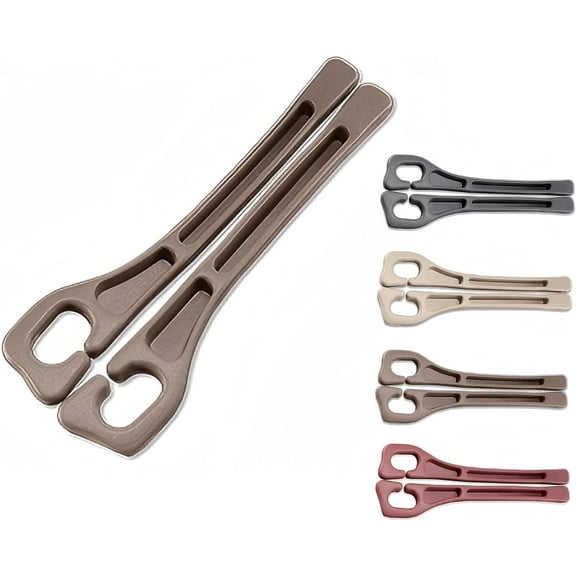 Xocfar No Drop Seat Guard,Car Seat Gap Filler,Multifunctional Vehicle Side Seat Console Plug Organizer, Drop seat Gap fillers Between Seat and Console Stop Things from Dropping (Beige)