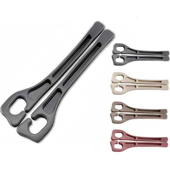 Xocfar No Drop Seat Guard,Multifunctional Vehicle Side Seat Console Plug Organizer,Car Seat Gap Filler,Drop seat Gap fillers Between Seat and Console Stop Things from Dropping (Black)