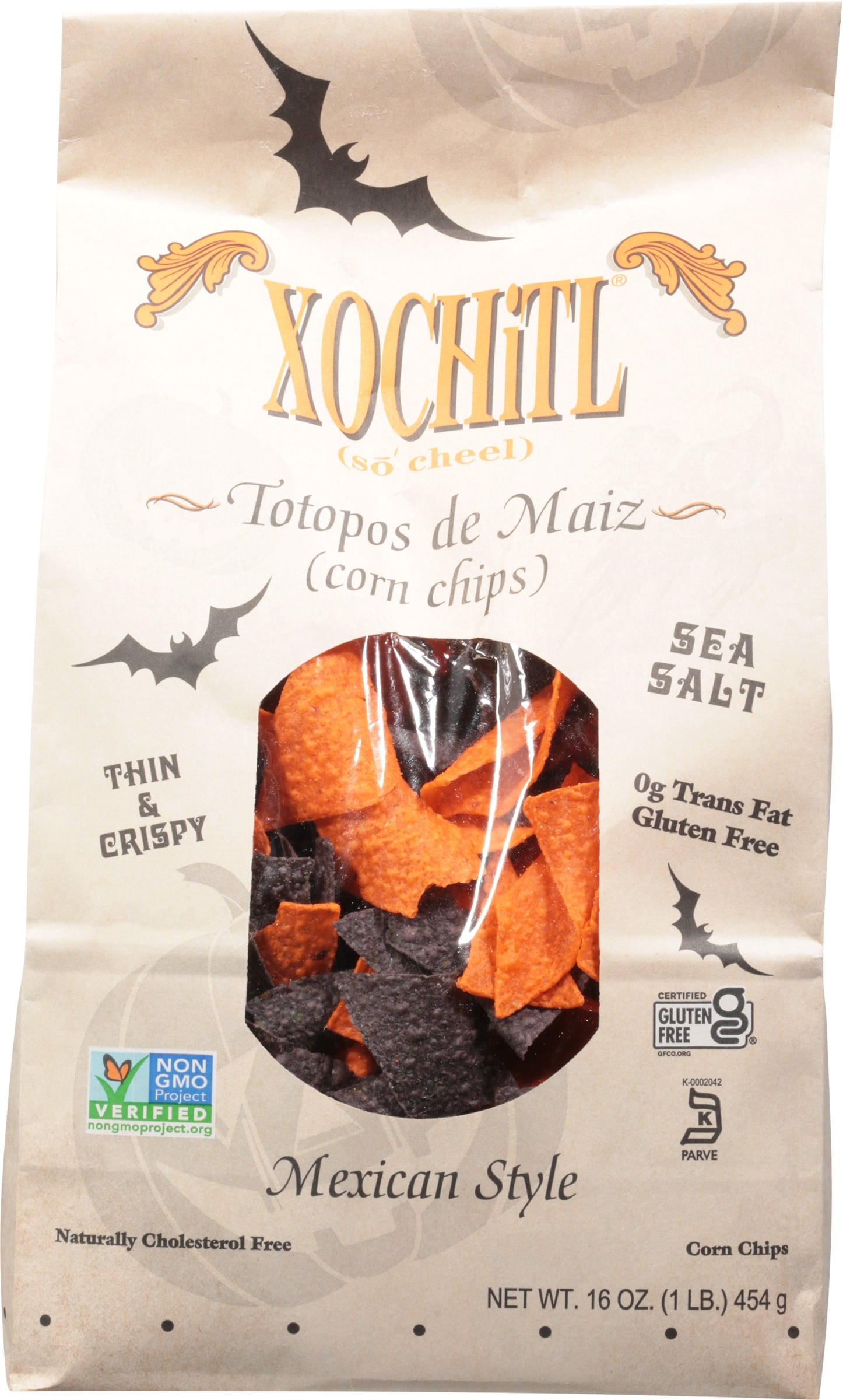 Xochitl Totopos de Maiz Corn Chips Mexican Style Thin and Crispy