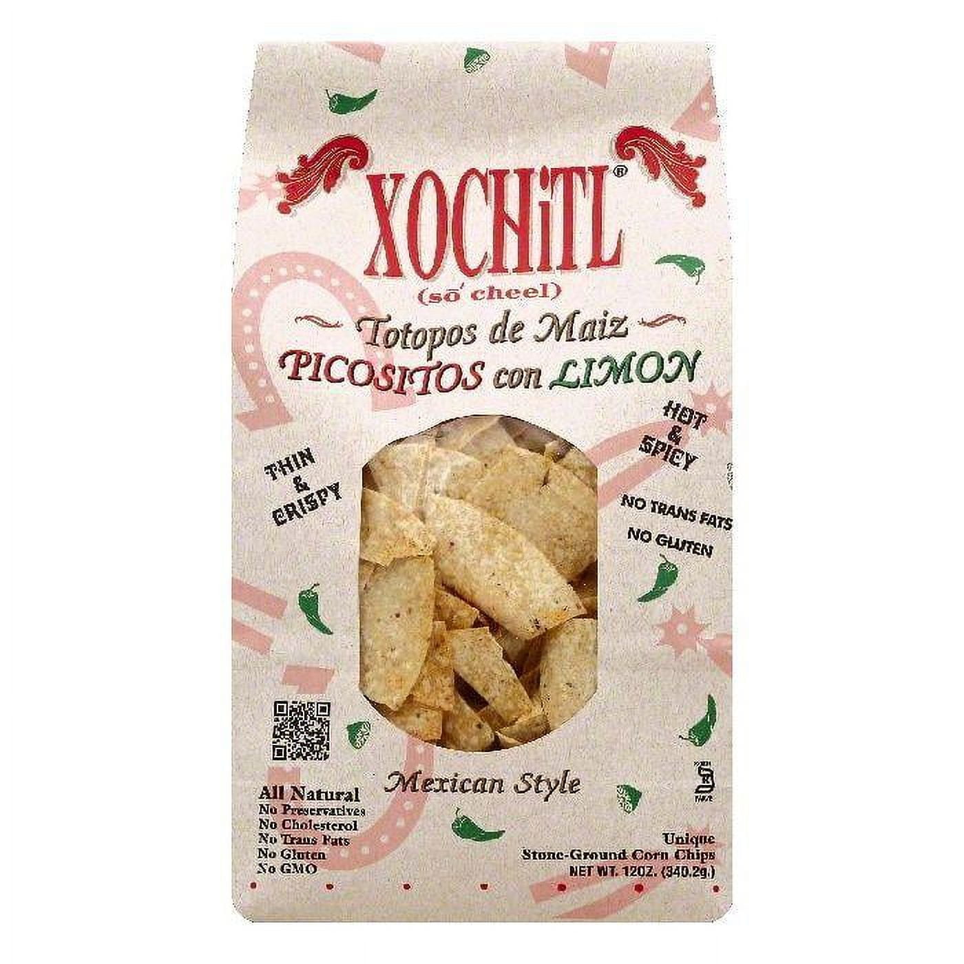 Xochitl Hot & Spicy Mexican Style Corn Chips, 12 OZ (Pack of 10