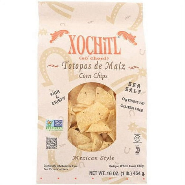 Xochitl Mexican Style Tortilla Chips, 16 oz, (Pack of 9)
