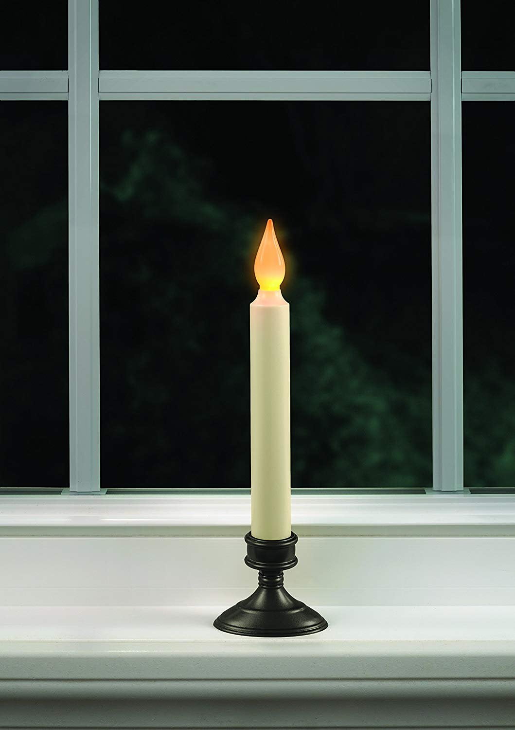 Xodus Innovations LED Window Candle 4 Pack, Battery Operated, Dusk to