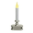 thumbnail image 1 of Xodus Innovations FPC1220P LED Christmas Window Candle with Light Sensor, Pewter Base, Orange Flame, 1 of 2