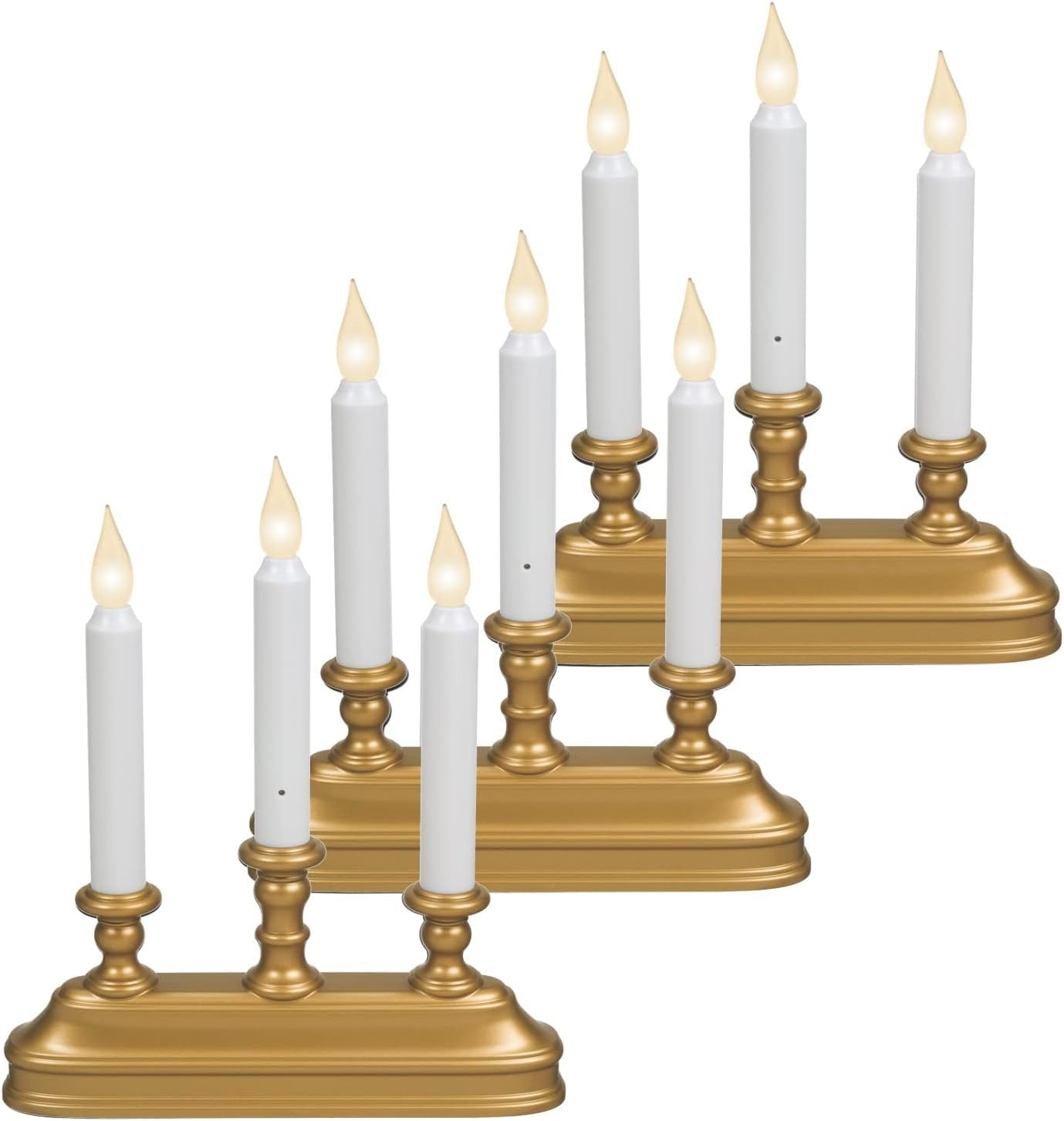 Xodus Innovations FPC1330B3 Battery Operated 10 inch Window Candles