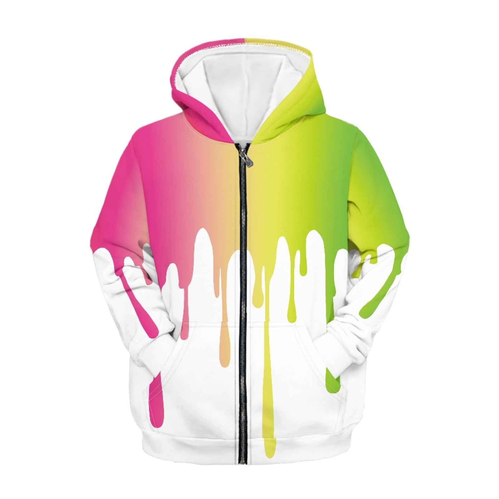 Color sales drip hoodie