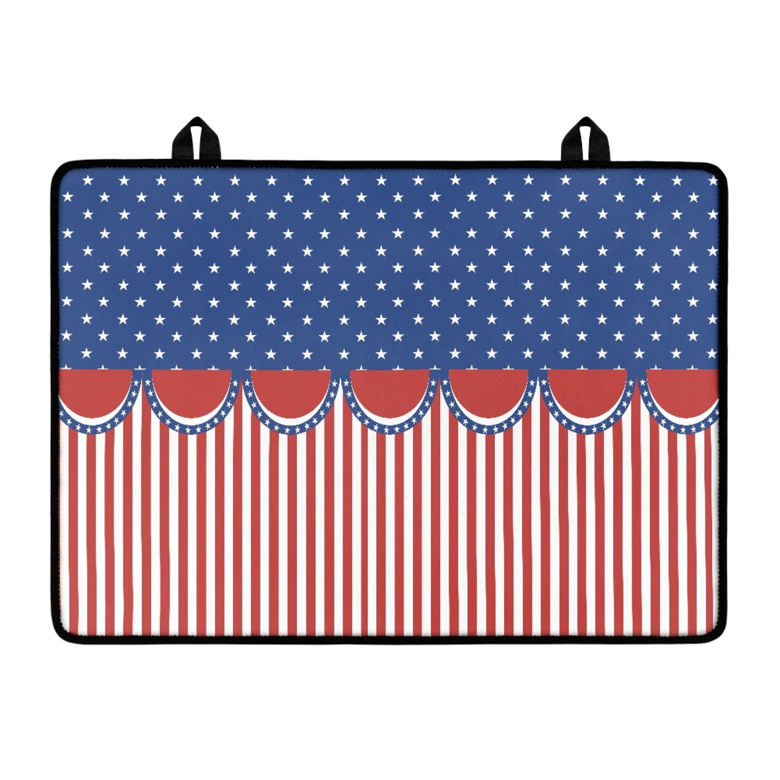 Xoenoiee American Flag Pattern Stove Top Cover Multifunctional Stove Cover for Electric Stove Top, Heat Resistant Cooktop Cover Countertop Protector Anti-Slip Mat for Stove Top Kitchen Decor