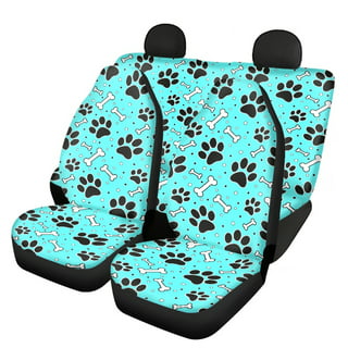 Sparkle Mermaid Car Seat Covers Glitter Blue Fish Scales Car Seat