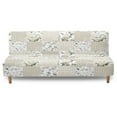 thumbnail image 1 of Xixirimido Armless Futon Cover Futon Slipcover Couch Cover Futon Sofa Bed Cover Furniture Protector with Elastic Bottom Machine Washable, Floral Patchworks, 1 of 8