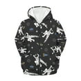 thumbnail image 1 of Xoenoiee Astronaut Rocket Spaceship Girls Boys Zip-Up Hoodies Kids Fall Winter Warm Sweatshirt Jacket with Pocket Youth Long Sleeve Shirt Top Teen Clothes Outfits, 8-10 Years, 1 of 7