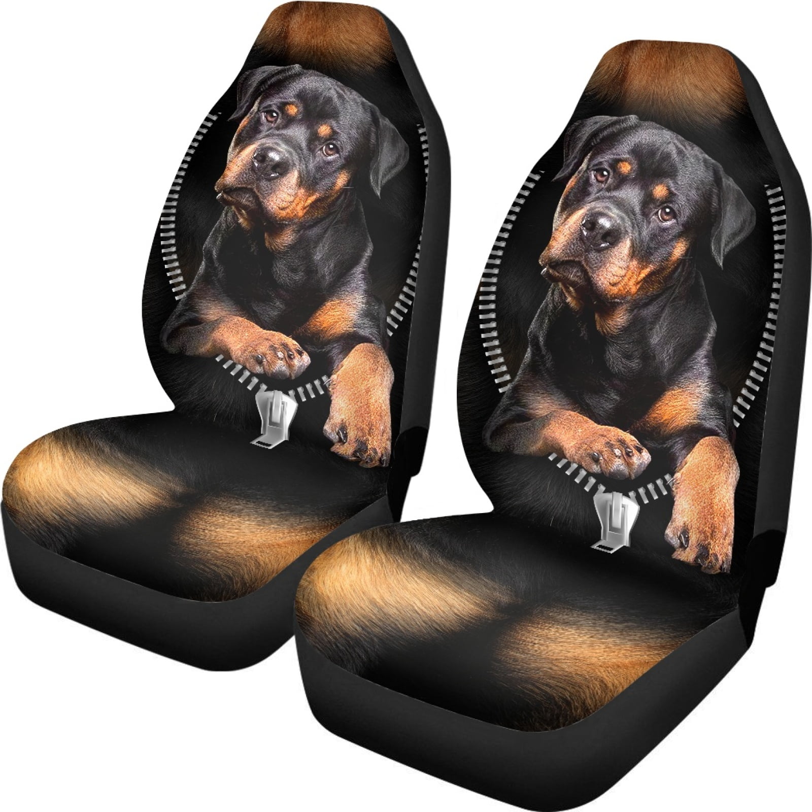 Dachshund Car Seat Covers (Set of 2) - Tan Dachshund Car Seat Covers (Set of 2) - Tan
