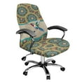 thumbnail image 1 of Xoenoiee Boho Mandala Hummingbird Print Office Chair Cover Waterproof Computer Seat Covers Stretch Rotating Chair Slipcover with Elastic Bottom Universal Chair Protectors for Rotating Boss Chair, L, 1 of 6