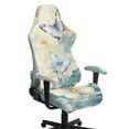 thumbnail image 1 of Xoenoiee Butterfly Flower Print Gaming Chair Cover, Soft Gaming Chair Slipcovers for Office, Soft Spandex Gaming Chair Slipcovers with Armrest Covers for Office Chair, Computer Chair, 1 of 7
