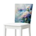 thumbnail image 1 of Xoenoiee Butterfly Hydrangea Print Chair Back Cover Stretch Seat Covers Removable Dining Chair Slipcover Protector for Holiday Home Kitchen Hotel Decor, 20 x 19 Inch, 1 Pack, 1 of 7