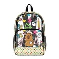 thumbnail image 1 of Xoenoiee Capybara Pencil Ruler Brush Print Transparent Clear Backpack for Girls PVC School Bag with Handle Transparent School Bookbag Daypack with Zipper Pocket for Camping Outdoor Travel Sports, 1 of 7