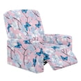 thumbnail image 1 of Xoenoiee Cherry Blossom Butterfly Print Recliner Slipcovers 4-Pieces Recliner Chair Covers Lazy Boy Chair Covers Stretch Recliner Couch Covers Fitted Non Slip Furniture Protector with Pocket, 1 of 7