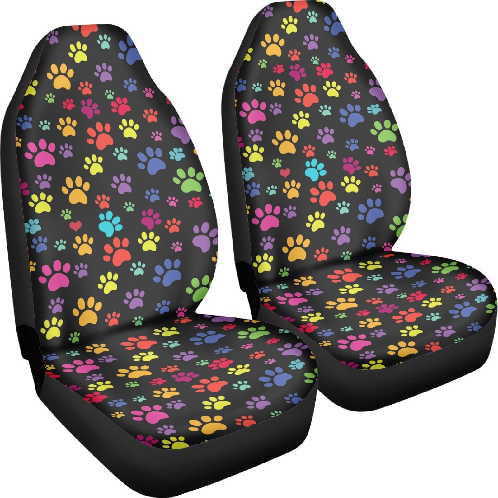 Shiba Inu Dog Pattern Print Universal Fit Car Seat Cover