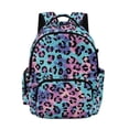thumbnail image 1 of Xoenoiee Colorful Leopard Pattern Backpack for Girls Kids Schoolbag Backpack Large Bookbags Daypack Lightweight Schoolbag with Side Pocket Elementary School Bookbag Satchel Daypack, 1 of 7