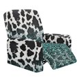 thumbnail image 1 of Xoenoiee Cow Leopard Pattern Recliner Chair Covers, Stretch Reclining Cover, Recliner Sofa Slipcovers Jacquard Recliner Couch Covers Furniture Protector for Pet Kid, 1 of 7