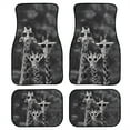 thumbnail image 1 of Xoenoiee Floor Mats for Car Full Set for Women Men, Funny Giraffe Print Auto Floor Mat Carpet Non Slip Universal Fits Sedan SUV Trucks Vans, Easy to Clean & Washable, 1 of 6
