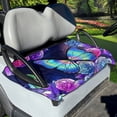 thumbnail image 1 of Xoenoiee Floral Butterfly Pattern Universal Fit Golf Cart Seat Cover for Most 2 Passenger Club Car Lightweight Soft Breathable Fabric Golf Cart Seat Towel Protector, 1 of 5