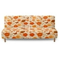 thumbnail image 1 of Xixirimido Futon Slipcover for Armless Couch Stretchy Sofa Bed Cover Soft Elastic Couch Cover Machine Washable Furniture Protector, Butterfly Fall Poppy Floral, 1 of 8