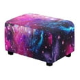 thumbnail image 1 of Xoenoiee Galaxy Print Stretch Rectangle Ottoman Cover Breathable Folding Storage Stool Furniture Protector Soft Rectangle Slipcover with Elastic Bottom, S, 1 of 7