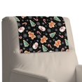 thumbnail image 1 of Xoenoiee Gingerbread Man Snowman Candy Snowflake Print PU Leather Recliner Headrest Covers Sofa Headrest Protector Head Rest Cover For Recliner Sofa Cover Slipcover Christmas Decor, 1 Pack, 1 of 7