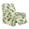 thumbnail image 1 of Xoenoiee Green Eucalyptus Leaves Pattern Recliner Chair Cover Stretch Sofa Slipcover Sofa Cover 4-Pieces Furniture Protector Couch Cover with Elastic Bottom, 1 of 7