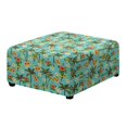 thumbnail image 1 of Xoenoiee Hibiscus Plumeria Palm Tree Print Ottoman Covers Elastic Square Ottoman Protective Cover for Foot Stool, Folding Store Furniture for Living Room with Nonslip Elastic Bottom, L, 1 of 7