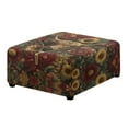 thumbnail image 1 of Xoenoiee Highland Cattle Sunflower Print Ottoman Cover Thick Ottoman Slipcover Square Washable Storage Ottoman Cover Anti-Scratch Foot Stool Cover with Elastic Bottom, S, 1 of 7