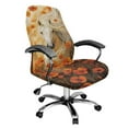 thumbnail image 1 of Xoenoiee Horse Flower Print Office Chair Cover Universal Chair Seat Covers Stretchable Computer Chair Slipcover Remove Washable Rotating Desk Chair Protector, L, 1 of 6