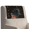 thumbnail image 1 of Xoenoiee Horse Hibiscus Print Recliner Headrest Protector Non Slip Headrest Covers for Recliners Recliner Back Cover for Home, Easy to Clean Furniture Protectors, 1 Pack, 1 of 7