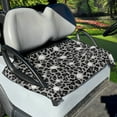 thumbnail image 1 of Xoenoiee Leopard Golf Pattern Universal Fit Golf Cart Seat Covers, Comfortable Golf Cart Seat Blanket Accessories, Travel Sports Golf Cart Seat Covers, 1 of 5
