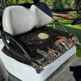 thumbnail image 1 of Xoenoiee Moon Mushroom Green Leaves Pattern Golf Car Seat Covers, Golf Cart Accessories Universal Fit 2-Person Golf Cart Seat Blanket, Summer Golf Cart Seat Towel, Super Soft, 1 of 5
