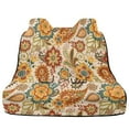 thumbnail image 1 of Xoenoiee Paisley Flower Print Back Seat Cover Waterpoof Rear Bench Towel Seat Cover for Gym Swimming Surfing Running, Non-Slip Rear Seat Protector Universal Fits Auto Truck Van SUV, 1 of 7
