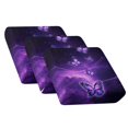 thumbnail image 1 of Xoenoiee Purple Butterfly Galaxy Print Stretch Patio Cushion Covers Sofa Couch Seat Chair Slipcovers Waterproof Cushion Cover Replacement Furniture Protector for Pets Kids, 1 of 7