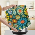thumbnail image 1 of Xoenoiee Round Pressure Cooker Cover 6 qt, Hippie Flower Pattern Kitchen Appliance Dust Cover with Pockets for Electric Pressure Cooker Air Fryer Rice Cooker Steamer, 1 of 6