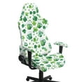 thumbnail image 1 of Xoenoiee Shamrock Beer Print Gaming Chair Covers Slipcovers, St. Patrick's Day Decoration Stretchable Elastic Computer Reclining Gaming Chair Seat Cover with Armrest Cover (No Chairs), 1 of 7