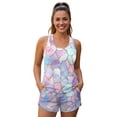 thumbnail image 1 of Xoenoiee Stained Glass Print Tankini Swimsuits for Women Two Piece Tummy Control Bathing Suit with Pockets Sleeveless Swimwear with Bottom for Ladies, L, 1 of 7