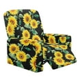 thumbnail image 1 of Xoenoiee Sunflower Pattern Recliner Chair Cover Lazy Boy Recliner Covers Recliner Covers for Recliner Chair, Elastic Furniture Protector Prevent Wear and Pet Hair, 1 of 7
