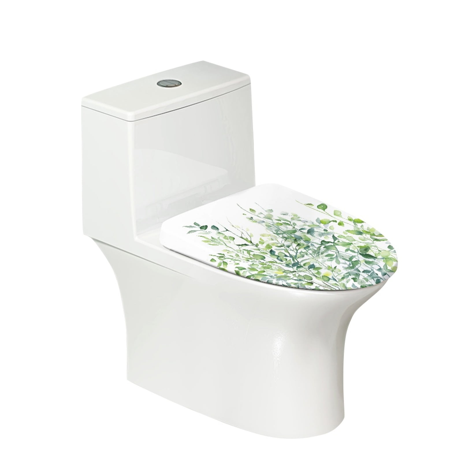 Xoenoiee Toilet Bowl Lid Cover Washable Soft Fabric Toilet Lid Dust